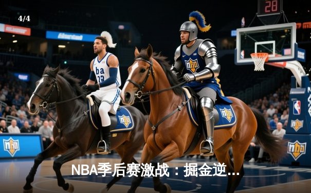 NBA季后赛激战：掘金逆转湖人，约基奇三双统治比赛 - 4